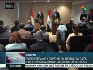 Egipto: explosivos pudieron haber ocasionado la tragedia del A-321
