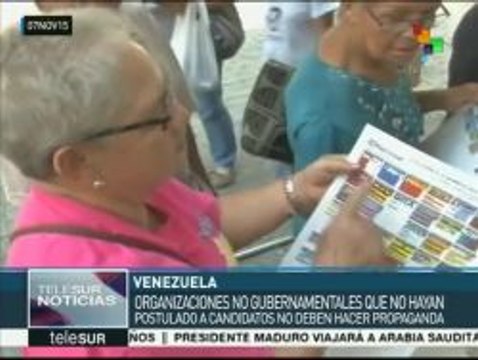 Venezuela: CNE da a conocer normas de participación electoral