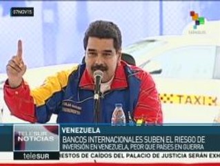 Maduro: derecha provoca calificación de riesgo para economía de Vzla