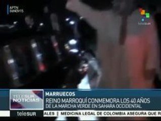 Marruecos: celebran 40 años de ocupación colonial del Sahara