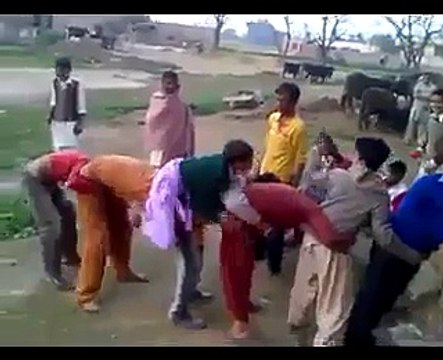 A domestic game played by kids