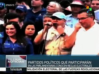 Venezuela: no podrán hacer propaganda quien no participe en comicios