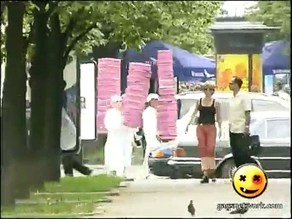 Seven Clowns in White Raincoats Boxes