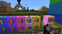 PopularMMOs Minecraft RAINBOW WORLD MOD RAINBOW ARMOR, WEAPONS, BLOCKS, and MORE! Mod Show
