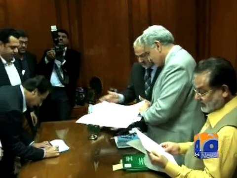 Ayaz Sadiq submits nomination papers for Speaker NA