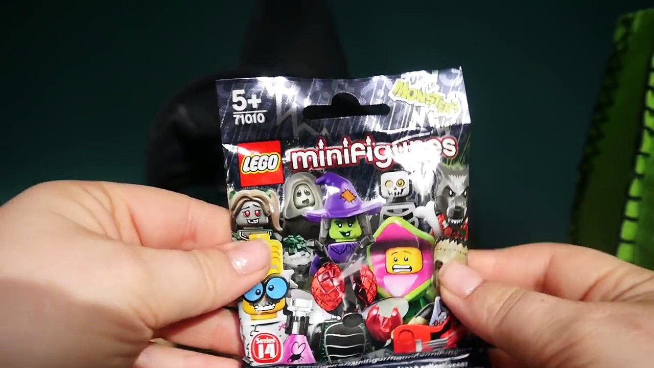 Surprise Halloween Bucket Bag Trick or Treet Helloween 2015 with Surprise Eggs and Blind B