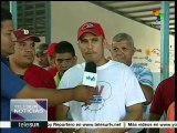 Venezolanos acuden al simulacro de comicios del 6 de diciembre