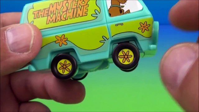2015 SCOOBY-DOO and THE HAUNTED MANSION SET OF 8 BURGER KING KIDS MEAL TOYS VIDEO REVIEW