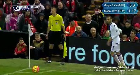 1-2 Scott Dann Goal - Liverpool v. Crystal Palace 08.11.2015 HD
