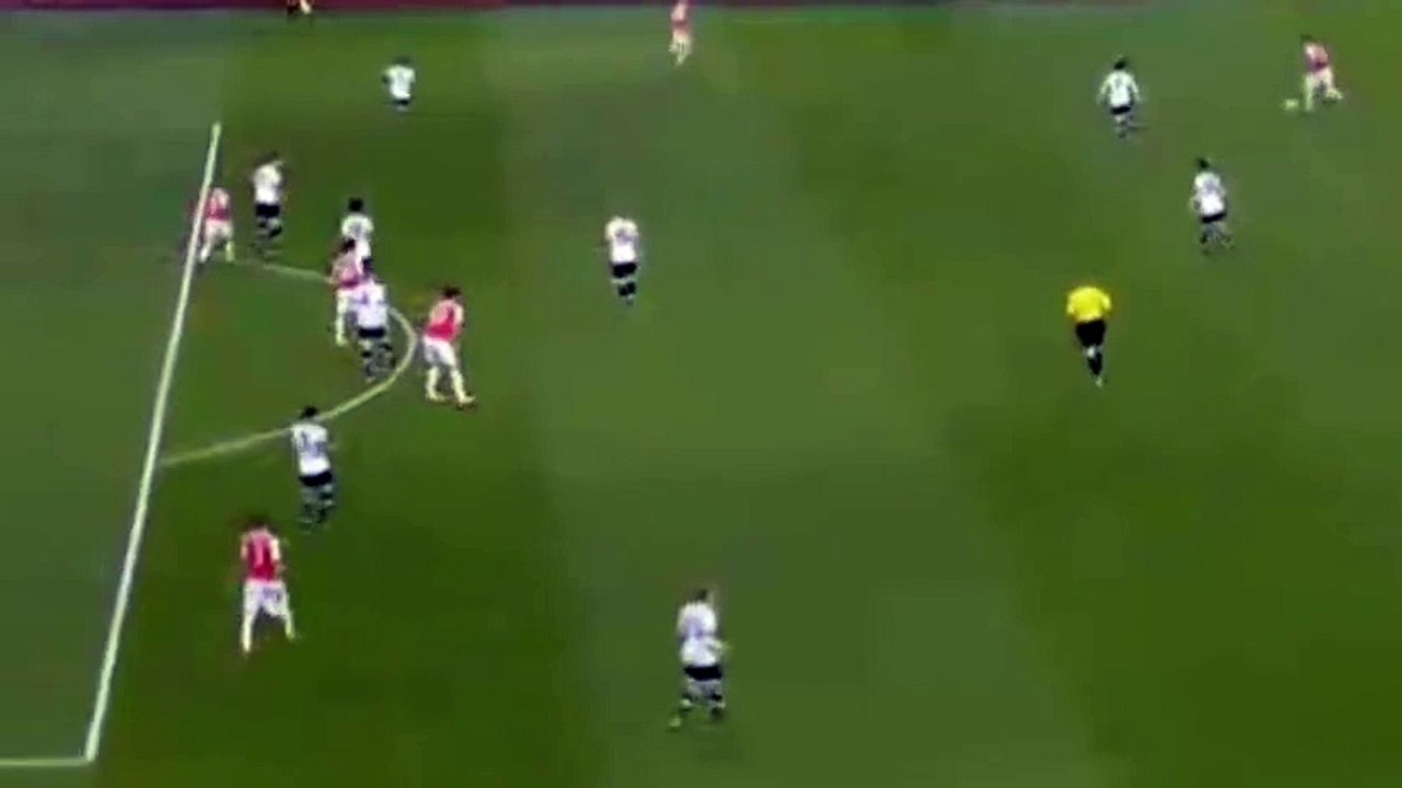 Kieran Gibbs Goal - Arsenal 1-1 Tottenham Premier League 2015 HD