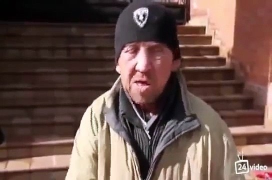 Бомж рассказал как ему живется в России