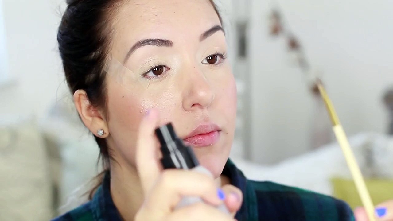 FARBIGE ALLTAG LOOKS I PIGMENTE ALS EYELINER I SANFTES LILA SMOKEY EYE I AUGEN MAKEUP TUTORIAL