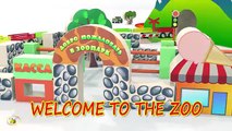 Trains for children. Educational cartoons for babies 1 year. Learn wild animals with a ZOO train