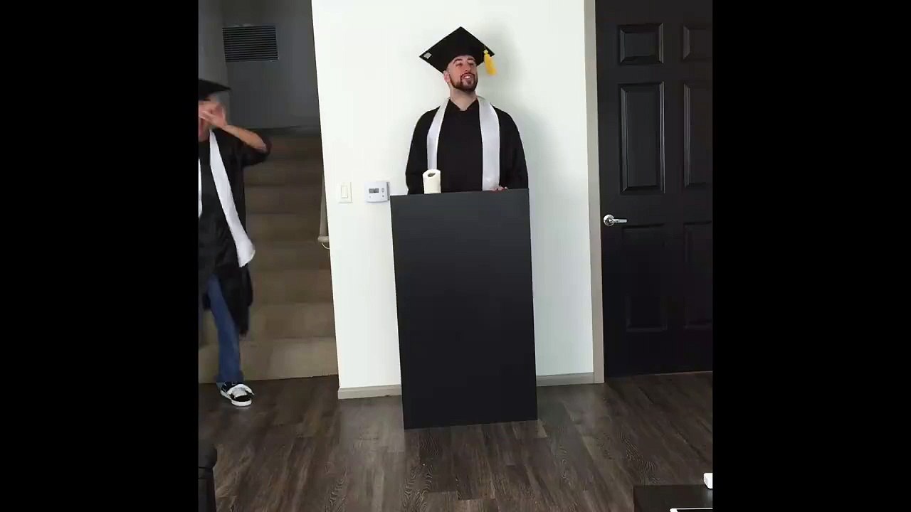 When the kid who always reminded the teacher about last night's homework goes up for graduation