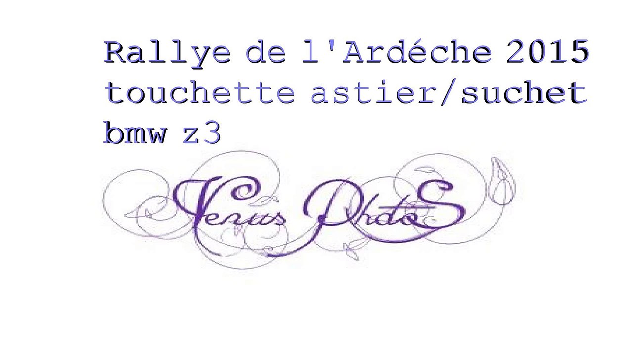 rallye de l'ardéche 2015 touchette astier/suchet