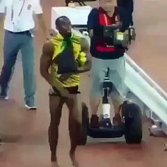 Not even Usain Bolt is safe from Randy Orton