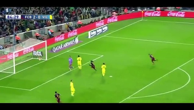 Le but exceptionnel de Neymar - Barcelone 3 x 0 Villarreal