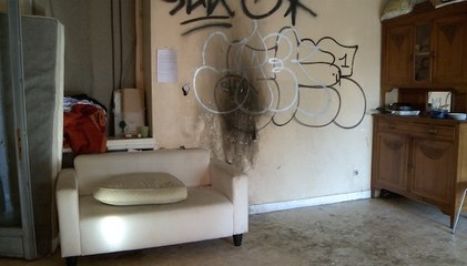 Nantes : un squat de migrants incendié