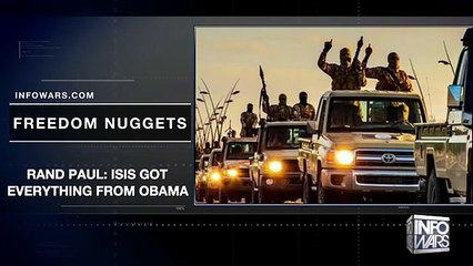 RAND PAUL_ ISIS GOT EVERYTHING FROM OBAMA