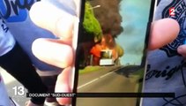 Charente : un bus prend subitement feu, les enfants évacués
