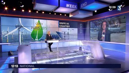 COP21 : Laurent Fabius joue les chefs de chantier au Bourget