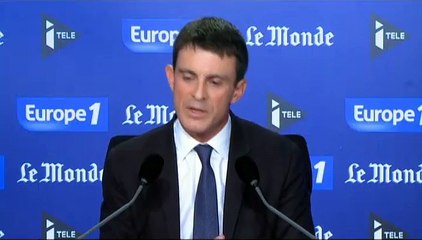 Valls : "Les Français sont à cran vis-à-vis de l'impôt"