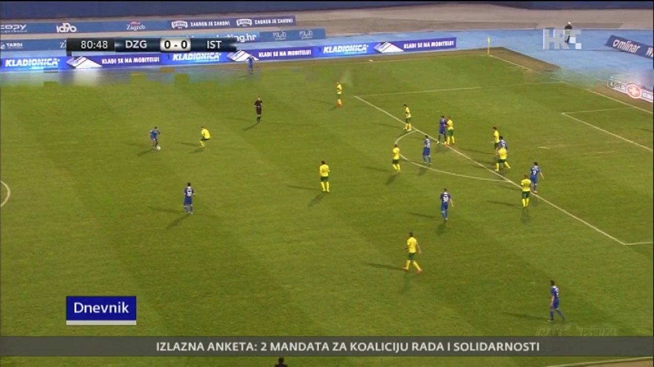 Dinamo - Istra 1961 1-0, izvješće, 08.11.2015. HD