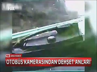 Şarampole yuvarlanan otobüsün yolcuları böyle havaya uçtu