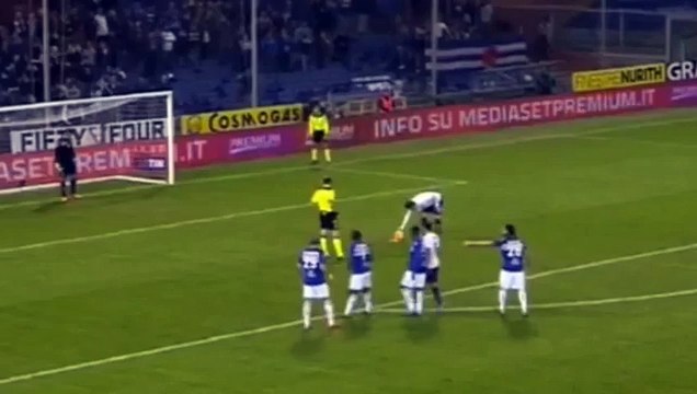 Josip Ilicić Goal - Sampdoria 0-1 Fiorentina Serie A 2015