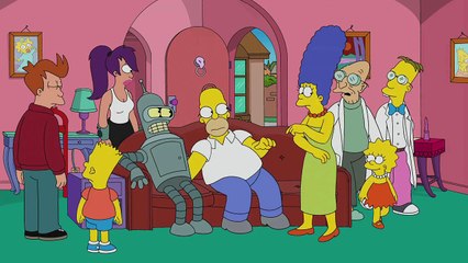 THE SIMPSONS | Futurama meets The Simpsons from Simpsorama | ANIMATION on FOX