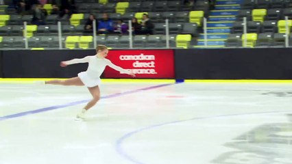Kayla Smart -  Novice Women Free - 2016 Skate Canada BC/YK Sectional Championships