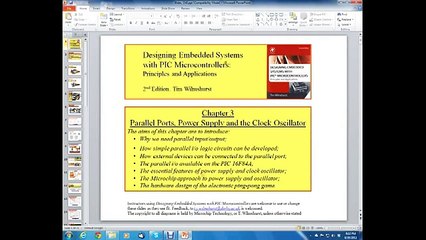 PIC16 Microcontrollers, Unit 6, Ch. 3.1-3.2, Parallel Ports(1)
