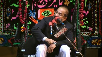 Zuljanah Baramdagi 9th Muharram 2015 at Imambargah Atiya Ahlebait a.s. Nicholson Road, by Allama Zohair Abbas Abidi sb