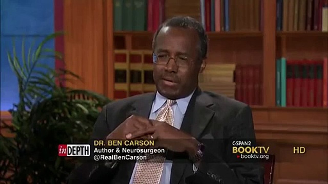 Ben Carson rescued white people from marauding blacks