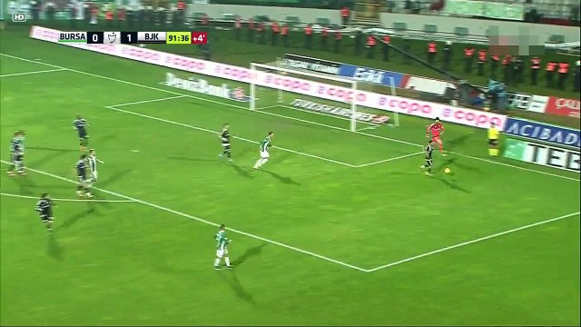 BURSA SPOR - BEŞİKTAŞ 0-1 GOL VE +4 UZATMALAR