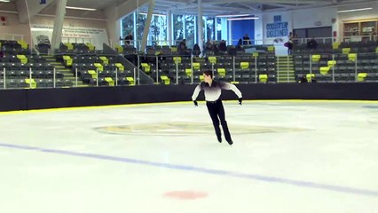Kelly Basisty - Junior Men Free - 2016 Skate Canada BC/YK Sectional Championships