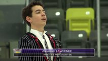 Alexander Lawrence - Junior Men Free - 2016 Skate Canada BC/YK Sectional Championships