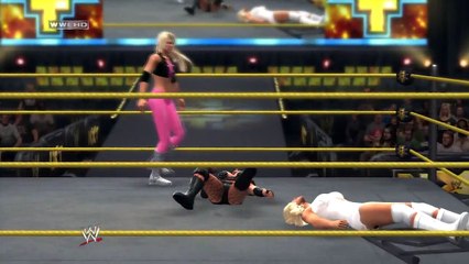 WWE  Rosa Mendes Vs Brooke Tessmacher Vs Kelly Kelly show