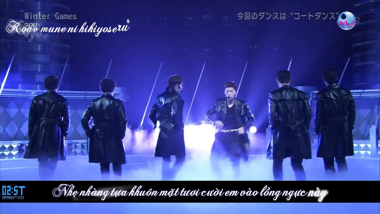 [Vietsub + Kara - 2ST] [131024] Winter Games - 2PM @ Music Japan