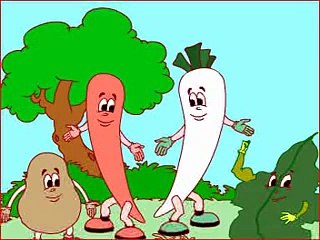 Aaloo-Palak-Muli-Gajar ( Hindi Kavita, Balgeet )