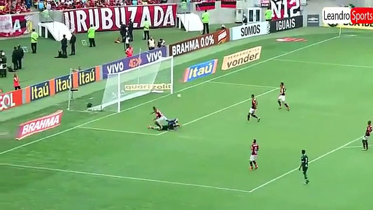 Flamengo 4-1 Goiás ALL Goals and Highlights Brasileirão 08.11.2015