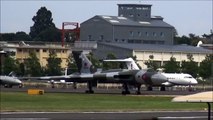 Avro Vulcan display at the Farnborough Air Show 2014