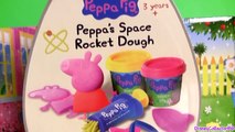 Play Doh Peppa Pig Space Rocket Dough Playset ❤ Review by Disneycollector Cohete Espacia