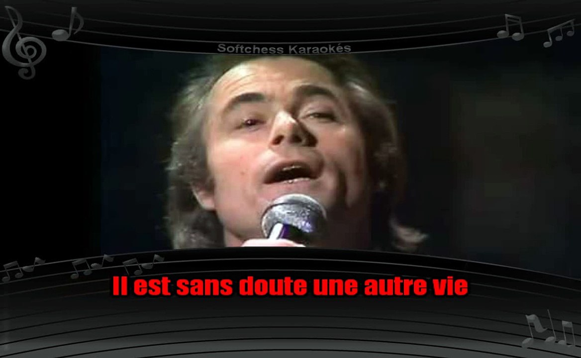 Alain Barrière - Une autre vie (karaoké réalisé par Softchess)