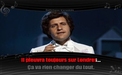 Joe Dassin - Ça va pas changer le monde (karaoké réalisé par Softchess)
