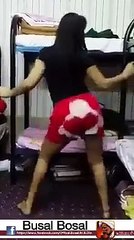 Pakistani Hostel Girl Shake Her Ass On Italian Song Having Fun