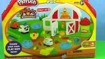 PLAY-DOH Barnyard Farm Animals Play Toy Story Woody Bullseye Toy Review Box Open by HobbyKidsTV