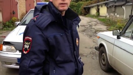 Водители гонялись за гаишником Смотреть всем