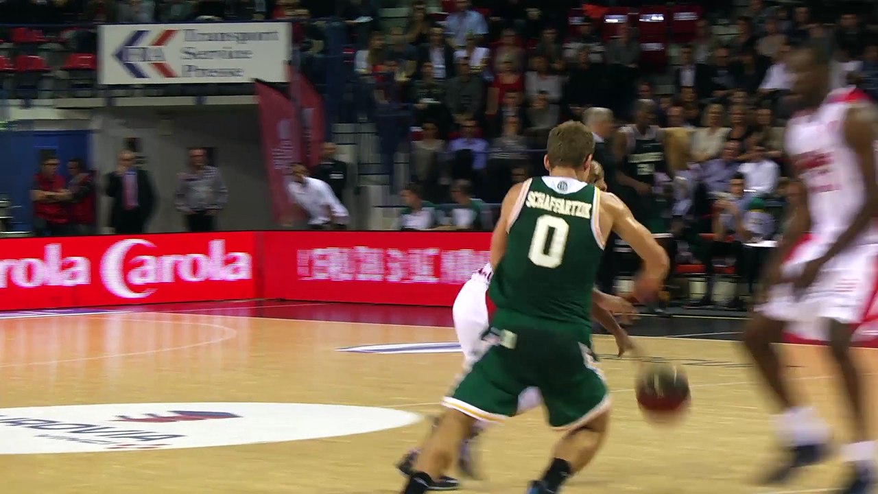 SLUC Nancy Basket / CSP Limoges (58-54) 08/11/2015