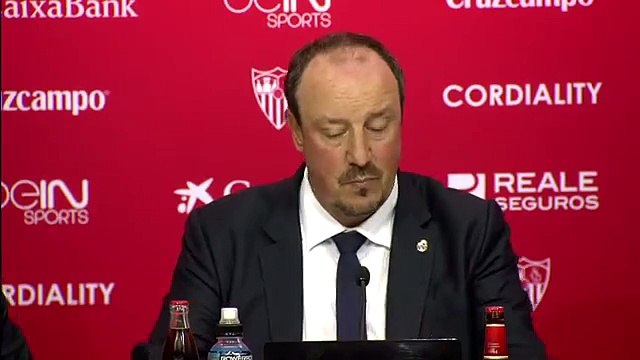 Rueda de prensa de Rafa Benítez tras el Sevilla FC (3-2) Real Madrid